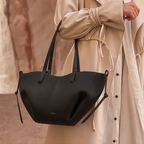 Polene Cyme Mini Textured Black - Picture 4 of 16